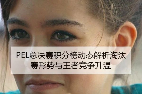 PEL总决赛积分榜动态解析淘汰赛形势与王者竞争升温